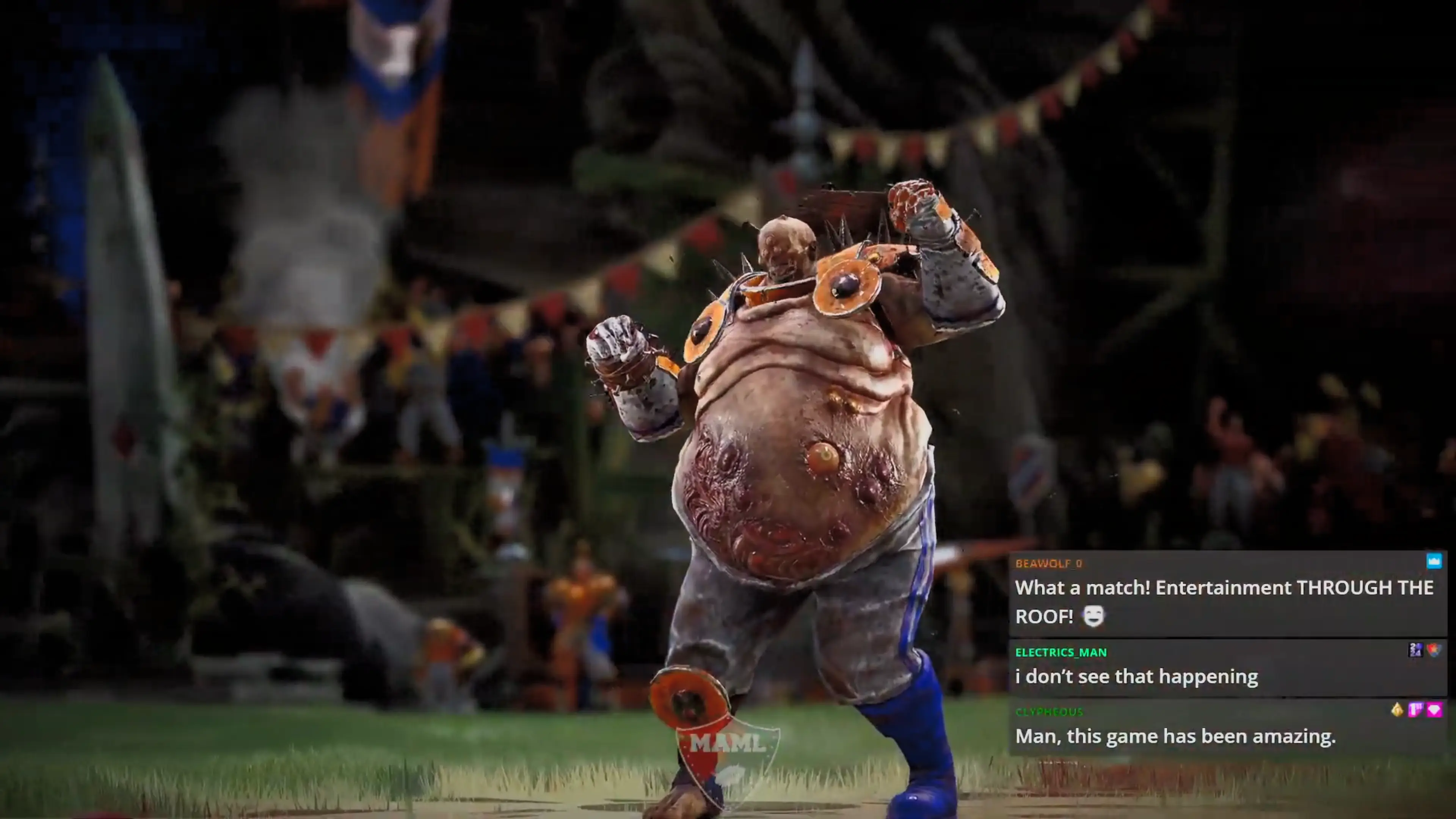 Cauleeflower scores the Chaos Cup winning touchdown in overtime.